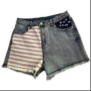🆕Saints & Hearts “ Delaware “ Star Spangled Banner Shorts  Size L